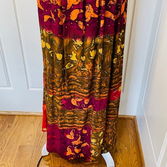 Vintage 90's Jumper Dress Carol Little Boho Tribal Maxi Dress 4 - Picture 3 of 10